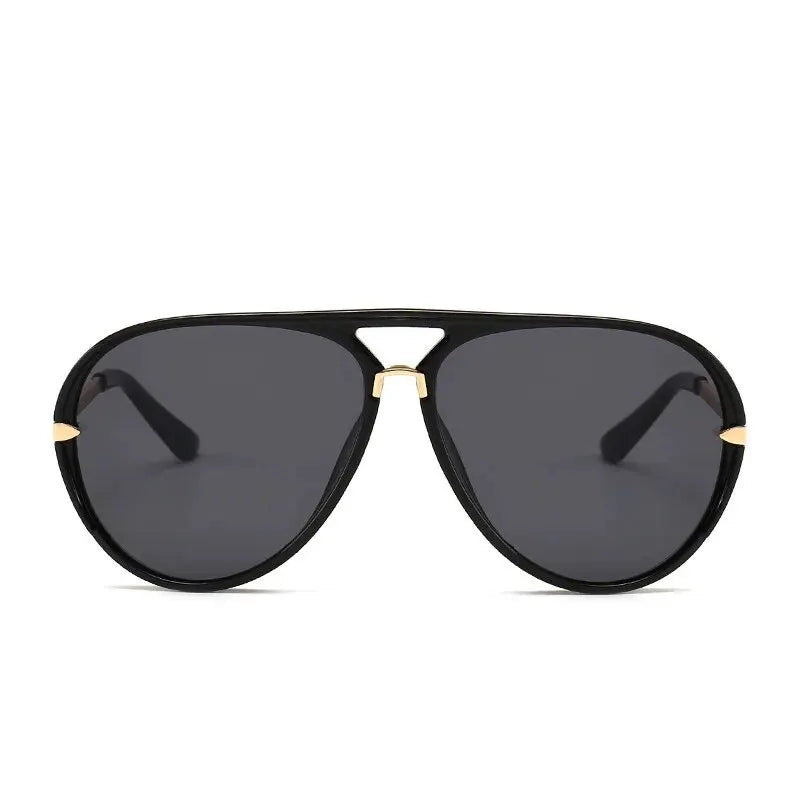 Óculos coloridos para homens e mulheres, óculos aviador, UV400, moda, novo