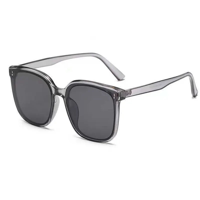 New Big Frame Óculos de sol para mulheres Moda Square Too Glasses Ladies Glasses Outdoor Sunshade Mirror for Men