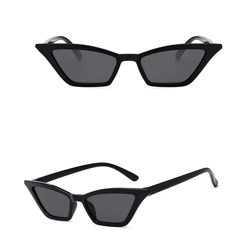 New Cat Eye Óculos De Sol Mulheres Preto Design De Luxo Eyewear Feminino Partido Óculos Moda Retro Condução UV400 Óculos De Sol